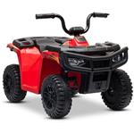 Beneo Arctic Cat, elektrická štvorkolka so zadným pohonom, 12V, 2x25W, červená