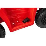 Beneo Arctic Cat, elektrická štvorkolka so zadným pohonom, 12V, 2x25W, červená