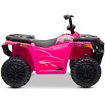 Beneo Arctic Cat, elektrická štvorkolka so zadným pohonom, 12V, 2x25W, ružová