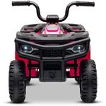 Beneo Arctic Cat, elektrická štvorkolka so zadným pohonom, 12V, 2x25W, ružová