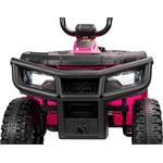 Beneo Arctic Cat, elektrická štvorkolka so zadným pohonom, 12V, 2x25W, ružová