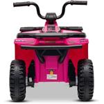 Beneo Arctic Cat, elektrická štvorkolka so zadným pohonom, 12V, 2x25W, ružová