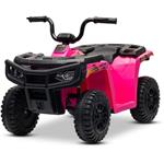 Beneo Arctic Cat, elektrická štvorkolka so zadným pohonom, 12V, 2x25W, ružová