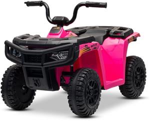 Beneo Arctic Cat, elektrická štvorkolka so zadným pohonom, 12V, 2x25W, ružová