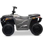 Beneo Arctic Cat, elektrická štvorkolka so zadným pohonom, 12V, 2x25W, sivá