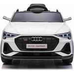 Beneo Audi E-tron Sportback, elektrické autíčko, 12V, biele