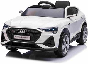Beneo Audi E-tron Sportback, elektrické autíčko, 12V, biele