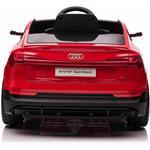 Beneo Audi E-tron Sportback, elektrické autíčko, 12V, červené