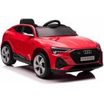 Beneo Audi E-tron Sportback, elektrické autíčko, 12V, červené