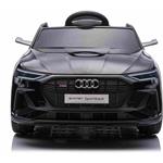 Beneo Audi E-tron Sportback, elektrické autíčko, 12V, čierne