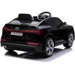 Beneo Audi E-tron Sportback, elektrické autíčko, 12V, čierne