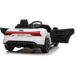 Beneo Audi RS E-tron GT, elektrické autíčko, 12V, biele