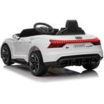 Beneo Audi RS E-tron GT, elektrické autíčko, 12V, biele