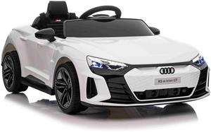 Beneo Audi RS E-tron GT, elektrické autíčko, 12V, biele
