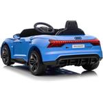 Beneo Audi RS E-tron GT, elektrické autíčko, 12V, modré
