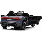 Beneo Audi RS E-tron GT, elektrické autíčko, 12V, sivé