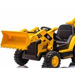 Beneo Caterpillar, elektrický bager so svahovacou aj výkopovou lyžicou, 2x 30W, žltý