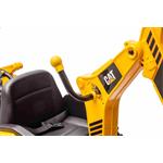 Beneo Caterpillar, elektrický bager so svahovacou aj výkopovou lyžicou, 2x 30W, žltý
