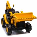 Beneo Caterpillar, elektrický bager so svahovacou aj výkopovou lyžicou, 2x 30W, žltý