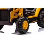 Beneo Caterpillar, elektrický bager so svahovacou lyžicou, 2x 30W, žltý