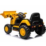 Beneo Caterpillar, elektrický bager so svahovacou lyžicou, 2x 30W, žltý