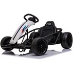Beneo DRIFT-CAR 24V, driftovacia motokára, 2 x 350W Motor, biela