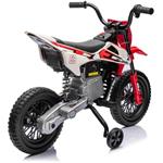 Beneo elektrická motorka MOTOCROSS, červená