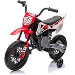 Beneo elektrická motorka MOTOCROSS, červená