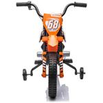 Beneo elektrická motorka MOTOCROSS, oranžová