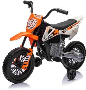 Beneo elektrická motorka MOTOCROSS, oranžová