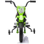 Beneo elektrická Motorka MOTOCROSS, zelená