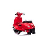 Beneo elektrická motorka Vespa GTS, červená