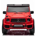 Beneo elektrické autíčko Mercedes-Benz G63 AMG 4x4, červené