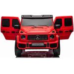 Beneo elektrické autíčko Mercedes-Benz G63 AMG 4x4, červené