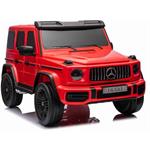 Beneo elektrické autíčko Mercedes-Benz G63 AMG 4x4, červené