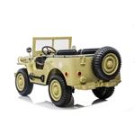 Beneo elektrické autíčko USA ARMY 4X4, žlté