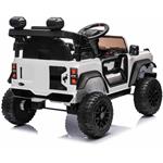 Beneo Ford Bronco, elektrické autíčko s pohonom zadných kolies s licenciou, biele