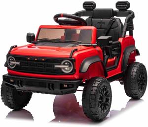 Beneo Ford Bronco, elektrické autíčko s pohonom zadných kolies s licenciou, červené