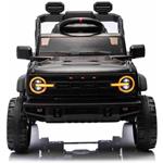 Beneo Ford Bronco, elektrické autíčko s pohonom zadných kolies s licenciou, čierne