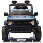 Beneo Ford Bronco, elektrické autíčko s pohonom zadných kolies s licenciou, modré