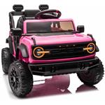 Beneo Ford Bronco, elektrické autíčko s pohonom zadných kolies s licenciou, ružové