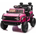 Beneo Ford Bronco, elektrické autíčko s pohonom zadných kolies s licenciou, ružové