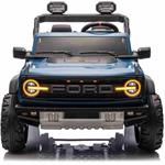Beneo Ford Bronco XL, elektrické autíčko s pohonom zadných kolies, licencované, dvojmiestne, modré