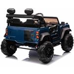 Beneo Ford Bronco XL, elektrické autíčko s pohonom zadných kolies, licencované, dvojmiestne, modré