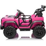 Beneo Ford Bronco XL, elektrické autíčko s pohonom zadných kolies, licencované, dvojmiestne, ružové