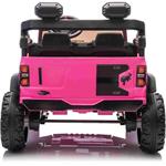 Beneo Ford Bronco XL, elektrické autíčko s pohonom zadných kolies, licencované, dvojmiestne, ružové