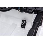 Beneo Jeep Wrangler, elektrické autíčko, jednomiestne, biele