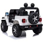 Beneo Jeep Wrangler, elektrické autíčko, jednomiestne, biele