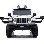 Beneo Jeep Wrangler, elektrické autíčko, jednomiestne, biele