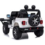 Beneo Jeep Wrangler, elektrické autíčko, jednomiestne, biele